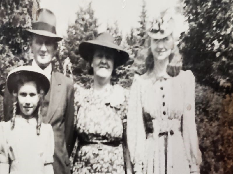 Michele Schulze's grandfather, grandmother, mother and aunt