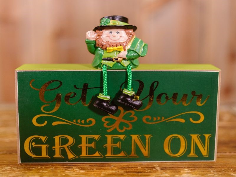 St. Paddy's sign: Get Your Green On