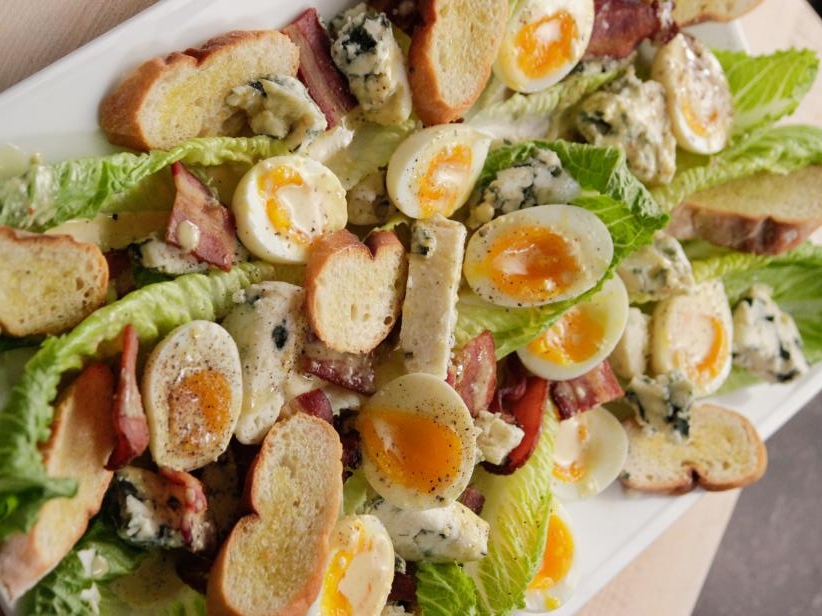 Photo of a deconstructed Caesar salad
