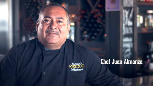 Chef Juan Almanza, Tacos Rustico