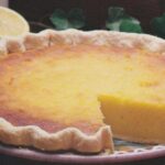 A photo of potato custard pie